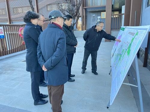 清河流域市级河长调研清河河长制工作