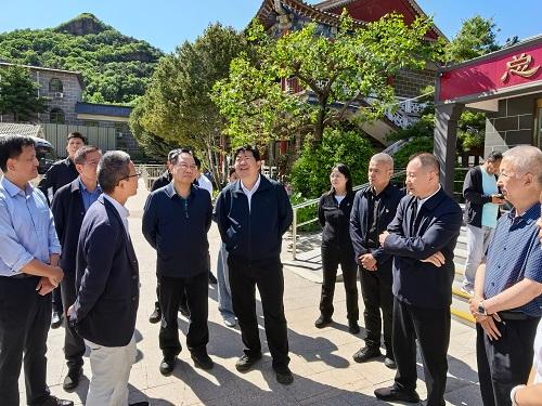 泃河（蓟运河）市级流域河长前往平谷区开展