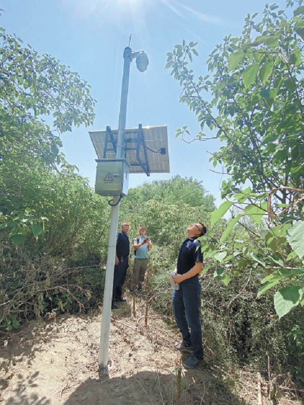 声纹智能监测设备。本报记者 陈强摄.jpg